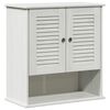 vidaXL Badrumssk&aring;p VIGO Vit och antikvit 67,5 x 34 x 71,5 cm