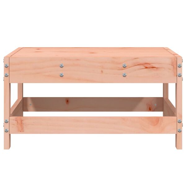 vidaXL Fotpall för trädgården massivt douglasträ