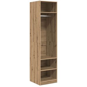 vidaXL Garderob Artisan Ek 50 x 50 x 200 cm Konstruerat tr&auml;