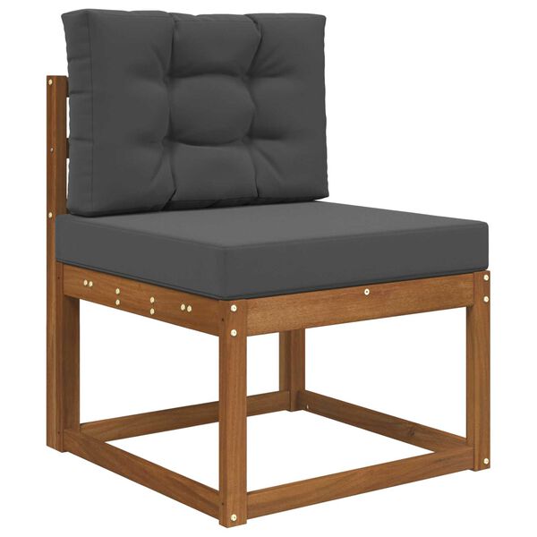 vidaXL Utomhus Soffa Kudde 2 pcs Antracit Polyester