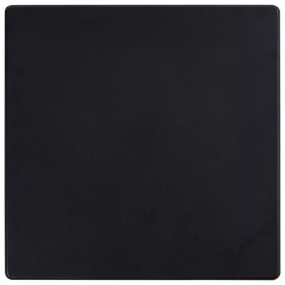 vidaXL Barbord svart 60x60x111 cm MDF