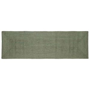 vidaXL Omr&aring;desmatta Olivgr&ouml;n 80 x 250 cm Jute