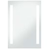 vidaXL Badrumsspegel LED 60x80 cm