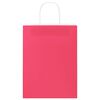 vidaXL Pappersp&aring;sar 50 st med handtag rosa 26x12x35 cm