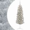 vidaXL Smal konstgjord julgran med julkulor 150 cm 150 LED-lampor