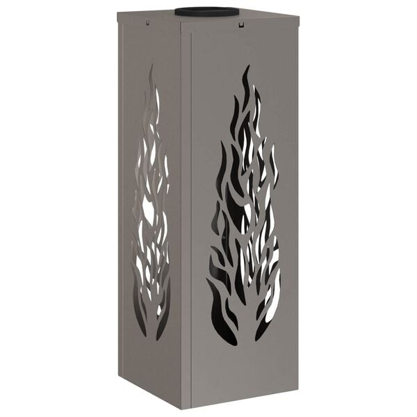 vidaXL Solar LED Stig Ljus 2 pcs Cortenst&aring;l Cortenst&aring;l