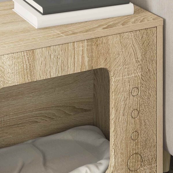 vidaXL Katt hus Sonoma 51 x 30 x 42 cm Konstruerat tr&auml;