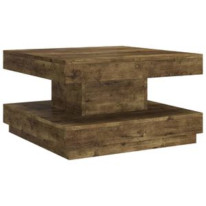 vidaXL Soffbord m&ouml;rkbrun 60x60x35 cm MDF
