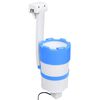 vidaXL Br&auml;ddavlopp till pool med pump och adapter 16 cm plast