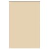 vidaXL Rullgardin m&ouml;rkl&auml;ggningsbar beige 165x230 cm tyg bredd 161,6 cm