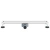vidaXL Duschavlopp 2-i-1 med 360° Siphon Silver 70 cm