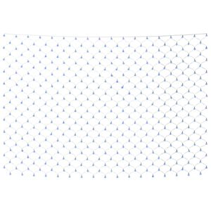 vidaXL Ljusn&auml;t bl&aring; 3x3 m 306 LED inne/ute