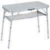 Bo-Camp Hopfällbart campingbord Premium 80x40 cm aluminium