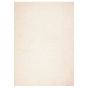 vidaXL Mjuk matta HUARTE med kort lugg tv&auml;ttbar beige 140x200 cm