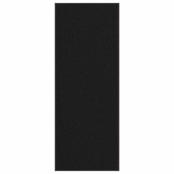vidaXL Dörrmatta svart 115x300 cm