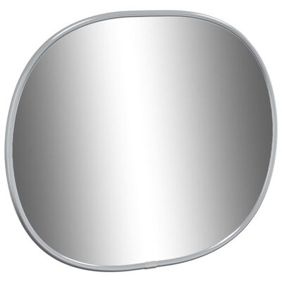 vidaXL Väggspegel silver 30x25 cm
