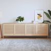 vidaXL Sk&aring;pluckor lamelldesign 4 st 61,5x59,4 cm massiv furu