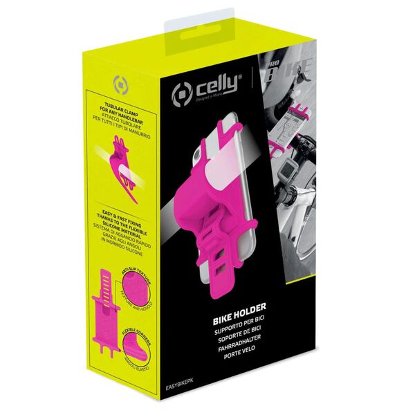 Mobilh&aring;llare f&ouml;r cykel/barnvagn Rosa