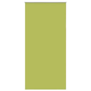 vidaXL Rullgardin m&ouml;rkl&auml;ggning blad gr&ouml;n 110x230 cm tygbredd 105,7 cm