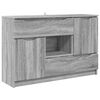 vidaXL Sideboard Gr&aring; Sonoma 100 x 30 x 65,6 Konstruerat tr&auml;