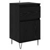 vidaXL Sideboard med l&aring;da Svart ek 35 x 40 x 70 cm Konstruerat tr&auml;