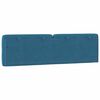 vidaXL Headboard Cushion Blue 180 cm Velvet