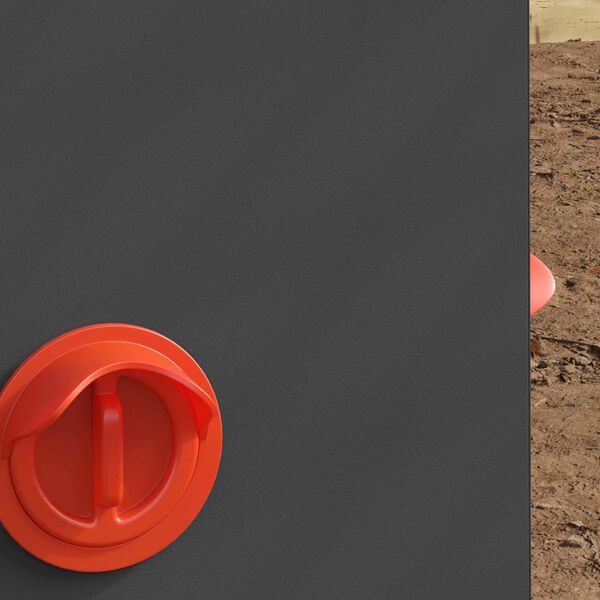 vidaXL H&ouml;nsfodertr&aring;g 2 pcs Svart 32,5 x 20,5 x 43 cm Kallvalsat St&aring;l