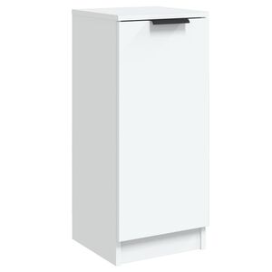 vidaXL Sk&aring;p vit 30x30x70 cm konstruerat tr&auml;