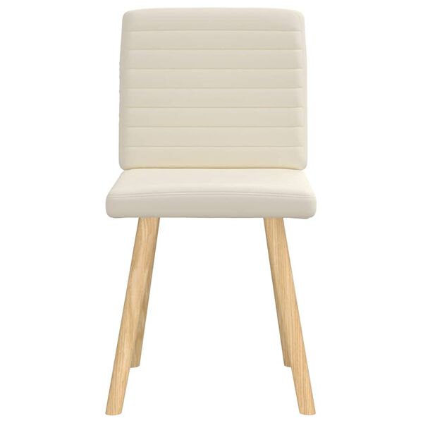 vidaXL Matstolar 2 st linnetyg