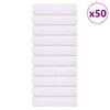 vidaXL Handdukar FROGN 50 st vit 50x100 cm 360 gsm