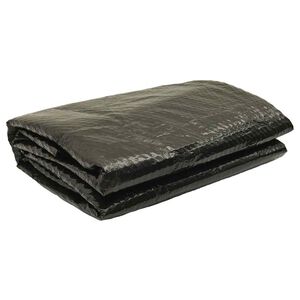 vidaXL Poolskydd svart 300 cm PE