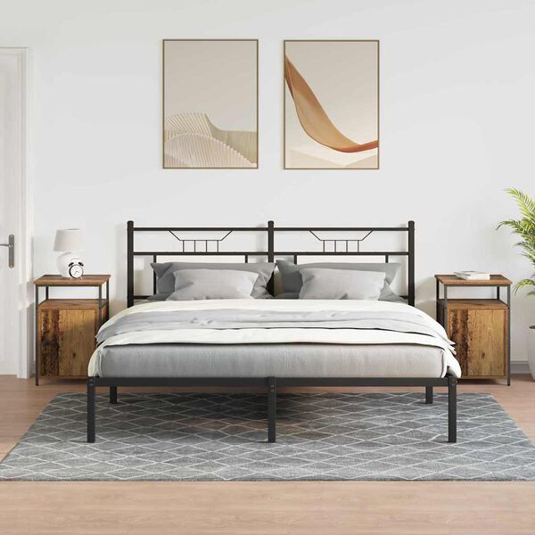 vidaXL Nattduksbord Gammalt tr&auml; Konstruerat tr&auml;