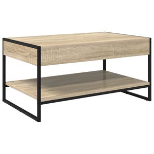 vidaXL Kaffeebord Sonoma 80 x 50 x 40 cm Konstruerat tr&auml;