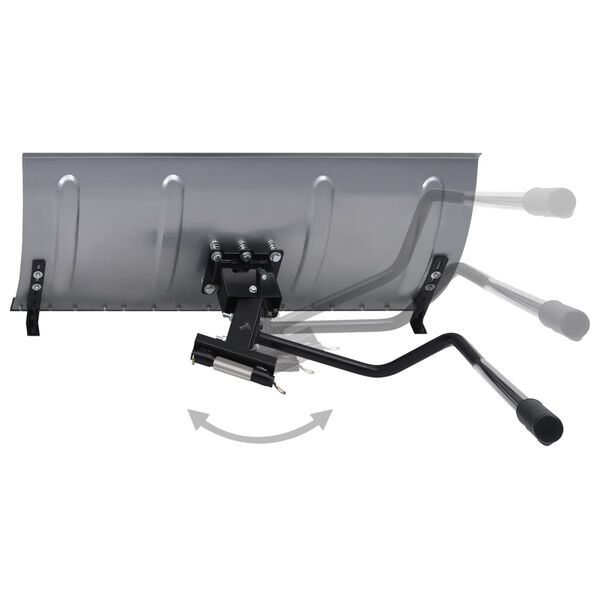 vidaXL Snöblad till gräsklippare 100 cm