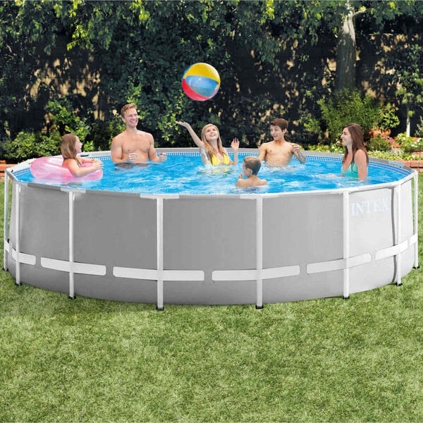 Intex Pool med tillbeh&ouml;r Prism Frame 457x122 cm 26726GN