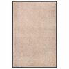 vidaXL D&ouml;rrmatta beige 80x120 cm