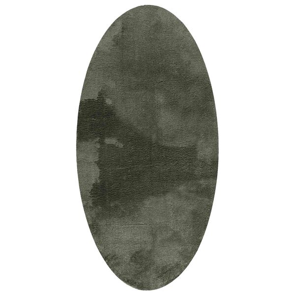 vidaXL Matta HUARTE Skogsgrön 150 x 80 cm 100% Polyester