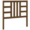 vidaXL S&auml;nggavel honungsbrun 106x4x100 cm massiv furu