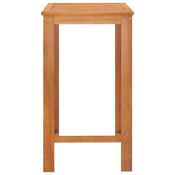 vidaXL Bargrupp för trädgården 7 delar massivt akaciaträ