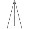 vidaXL L&auml;gereld Tripod Svart 92 x 92 x 171,5 cm St&aring;l