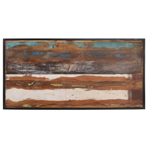 vidaXL Matbord 140 cm massivt återvunnet trä