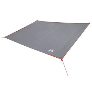 vidaXL Vattent&aring;lig tarp person 240 x 350 cm Vattent&aring;lig Gr&aring; och orange