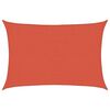 vidaXL Solsegel 160 g/m&sup2; terrakotta 2,5x4 m HDPE