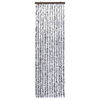 vidaXL Insektsdraperi brun och beige 56x185 cm chenille