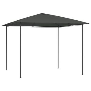 vidaXL Paviljong 3x3x2,6 m antracit 160 g/m&sup2;