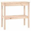 vidaXL Konsolbord 80x40x75 cm massiv furu