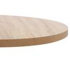 vidaXL Bistrobord ljusbrun 80 cm MDF