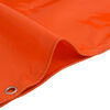 vidaXL Presenning 650g / m² Orange 3 x 6 m Canvas med PVC-beläggning