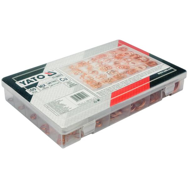 YATO kopparbrickor 300 i sortimentslåda YT-06872