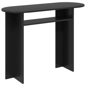 vidaXL Konsolbord Svart ek 100 x 39,5 x 75 cm Konstruerat tr&auml;